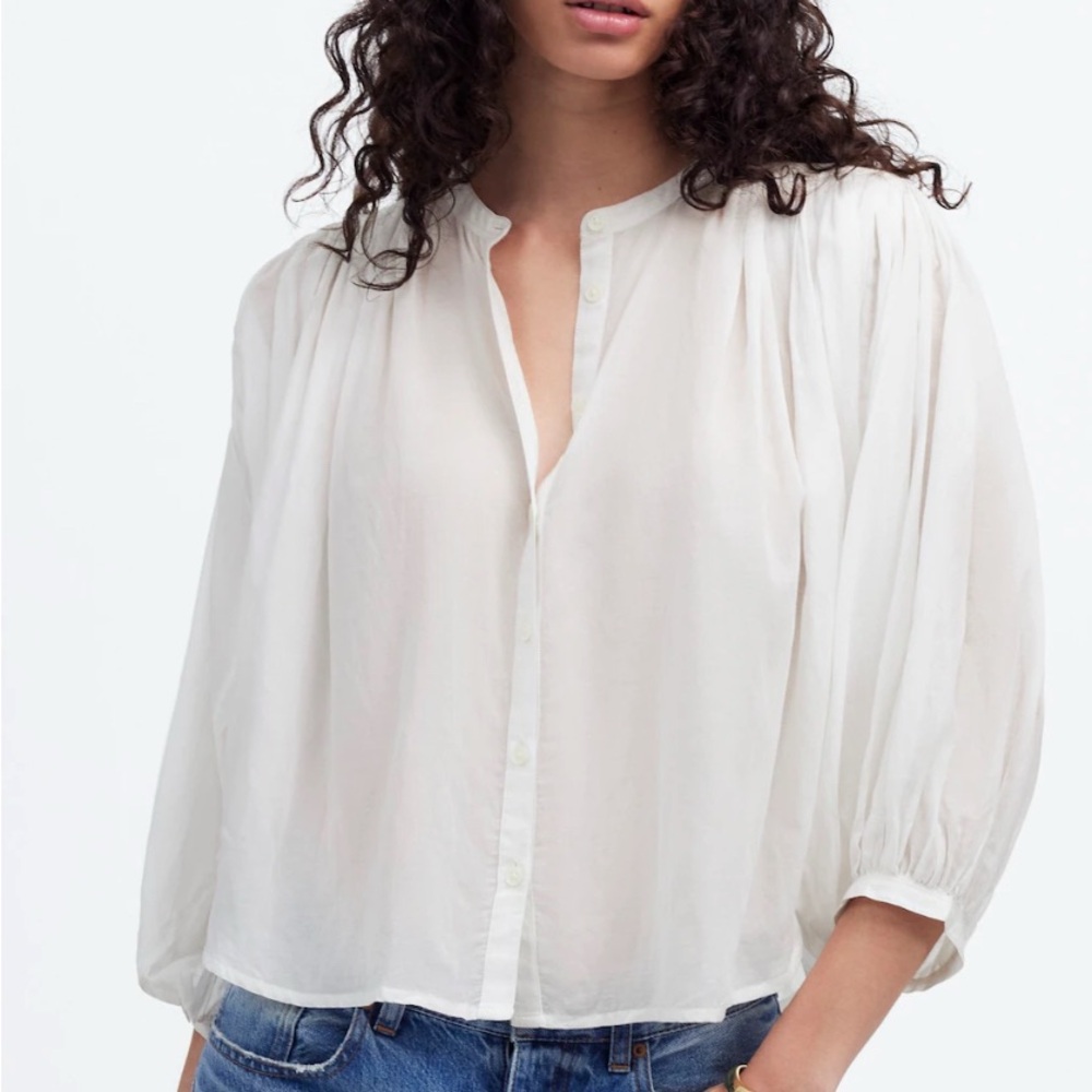 Madewell Balloon-Sleeve Top